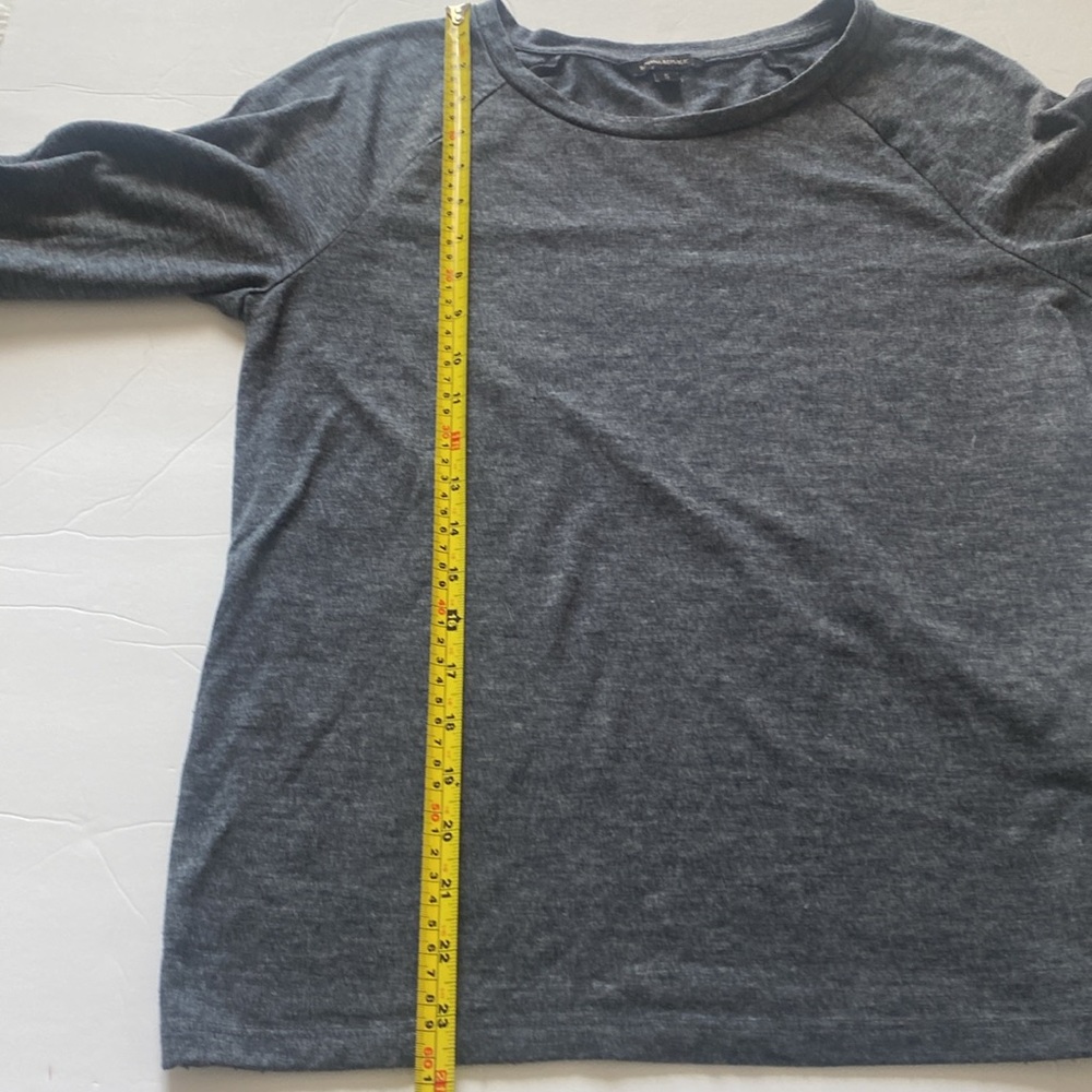 Banana‎ Republic Gray Knit Top Small - Picture 5 of 9